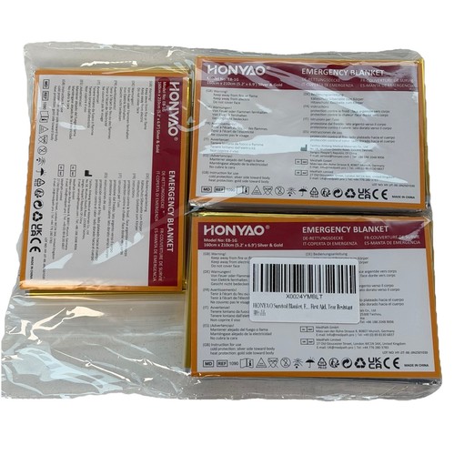 Emergency blanket foil pack - blanket,