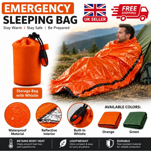 Emergency thermal blanket - emergency,