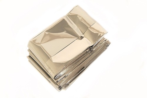 Foil space blanket emergency - space,
