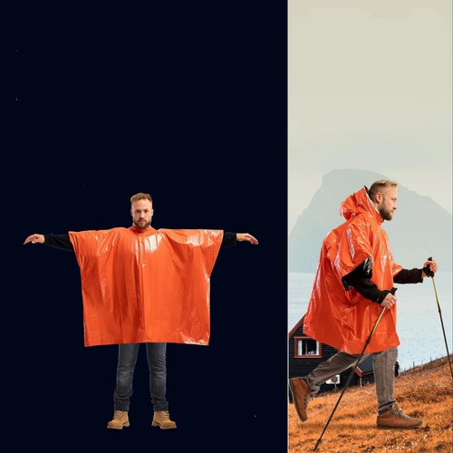 Emergency survival poncho - emergency,