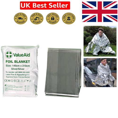 Adult thermal foil blanket - adult,