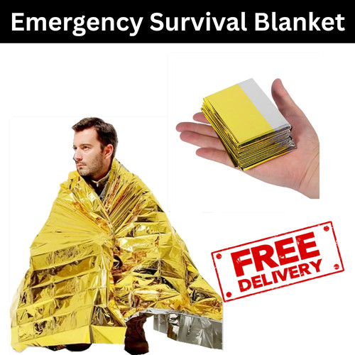 Emergency survival blanket - survival,