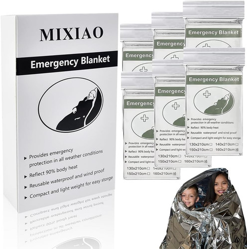 Emergency foil thermal blanket - thermal,