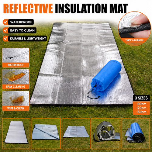 Camping mat foam foil blanket - foam,