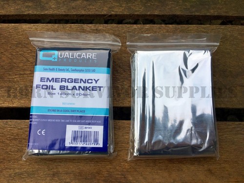 Emergency foil blanket - x,