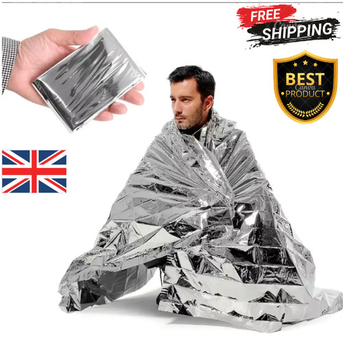 Emergency foil blanket - foil, rescue