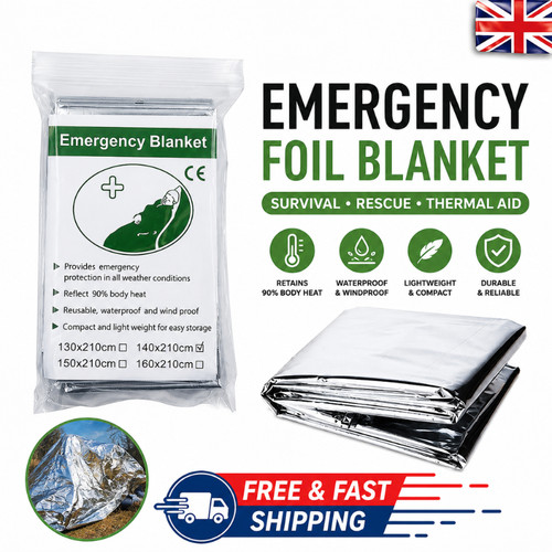Emergency foil blanket - foil,