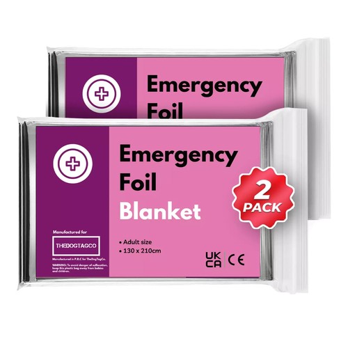 Emergency blanket foil pack - emergency,