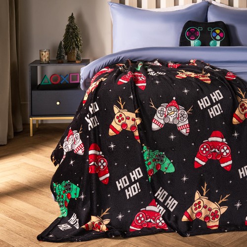 Ohs xmas flannel throw - ohs,