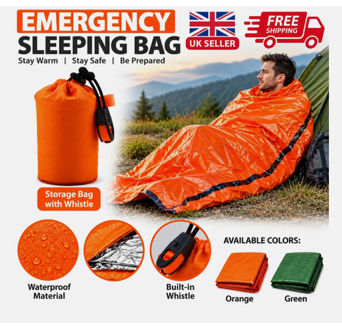 Emergency thermal blanket - emergency,