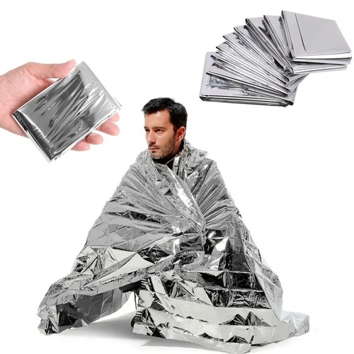 Emergency foil blanket - blanket, rescue