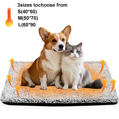 Self heating pet pad warm - self,
