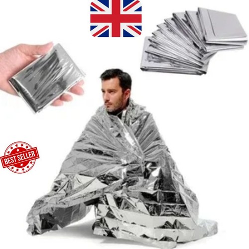 10x emergency foil blanket - foil,