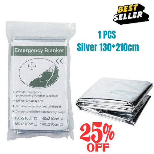 10x emergency foil blanket - 10x,