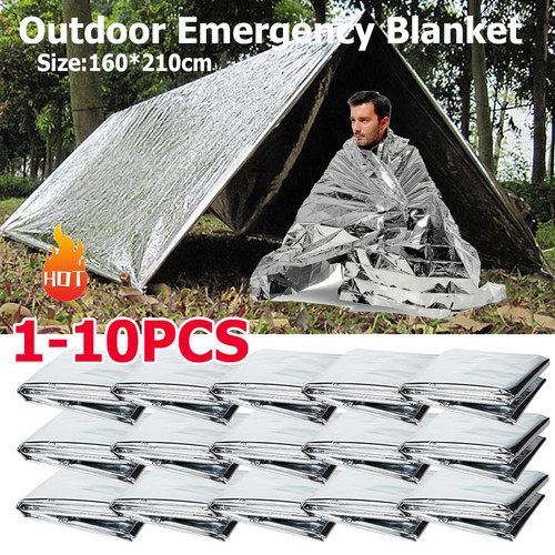 Pack emergency blanket foil - 6-pack,