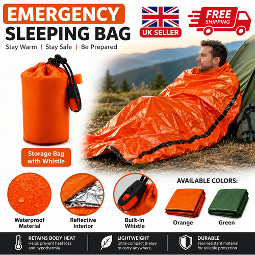 Emergency thermal blanket - emergency,