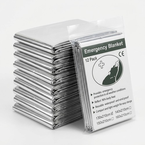 12pack emergency blanket - 12pack,