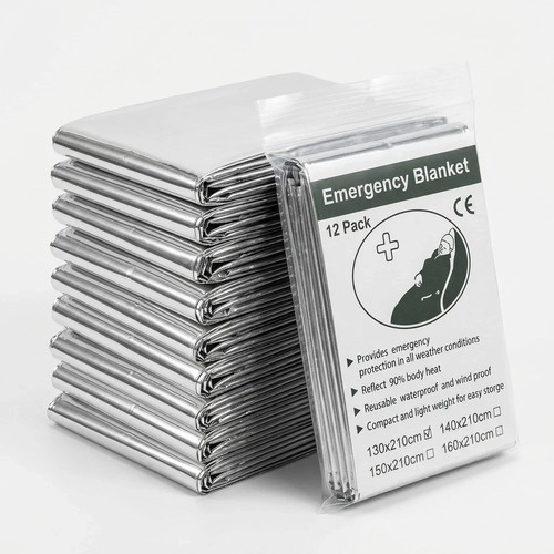 15pack emergency blanket foil - 15pack,